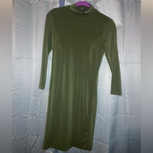 Forever 21 bodycon dress S olive green